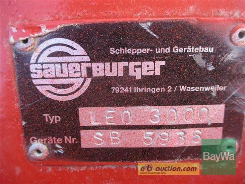 Mulchgerät & Häckselgerät a típus Sauerburger LEO 3000   # 4/230, Gebrauchtmaschine ekkor: Schönau (Kép 9)