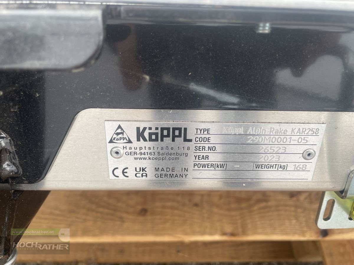 Mulchgerät & Häckselgerät za tip Sonstige Alpin Rake KAR258, Neumaschine u Kronstorf (Slika 8)