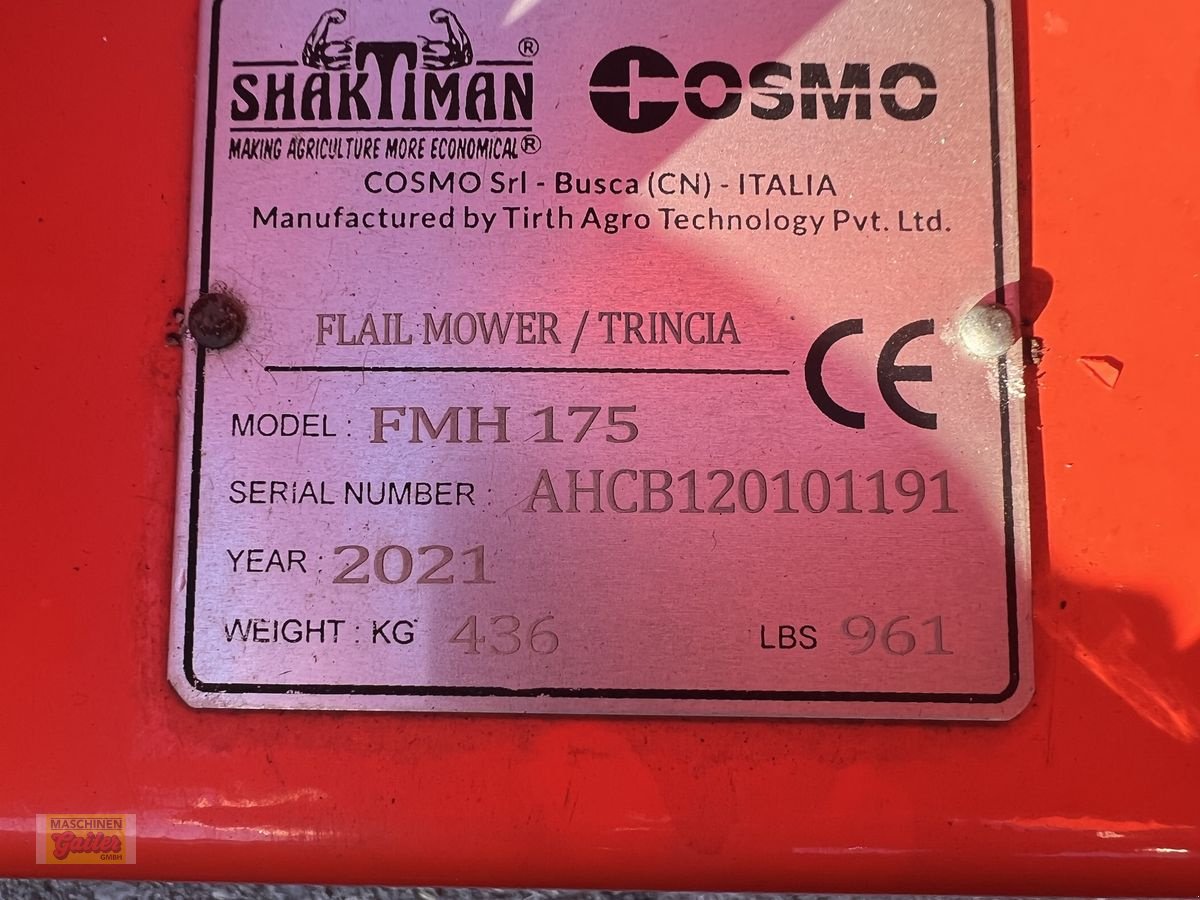 Mulchgerät & Häckselgerät typu Sonstige Cosmo Mulcher FMH 175, Neumaschine v Kötschach (Obrázok 8)