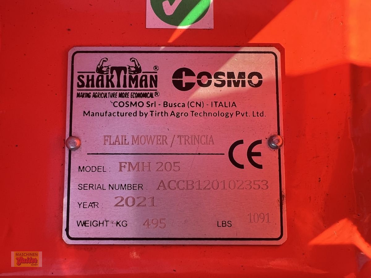 Mulchgerät & Häckselgerät za tip Sonstige Cosmo Mulcher FMH 205, Neumaschine u Kötschach (Slika 8)