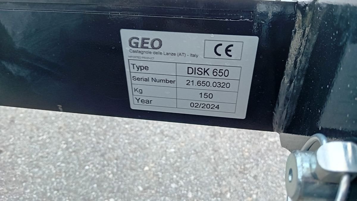 Mulchgerät & Häckselgerät del tipo Sonstige Geo Disk 650 Zaunmäher, Neumaschine In NATTERNBACH (Immagine 11)