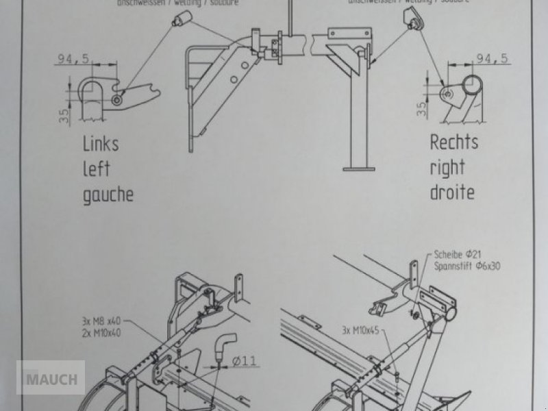 Mulchgerät & Häckselgerät du type Sonstige Tastrad zu Fella SM 210 - 350, Neumaschine en Burgkirchen (Photo 1)