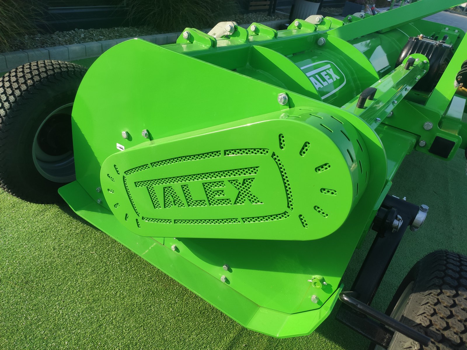 Mulchgerät & Häckselgerät Türe ait Talex Heavy Schlegelmulcher 3,2m Mulcher mit Gelenkwelle, Neumaschine içinde Neuhardenberg (resim 11)