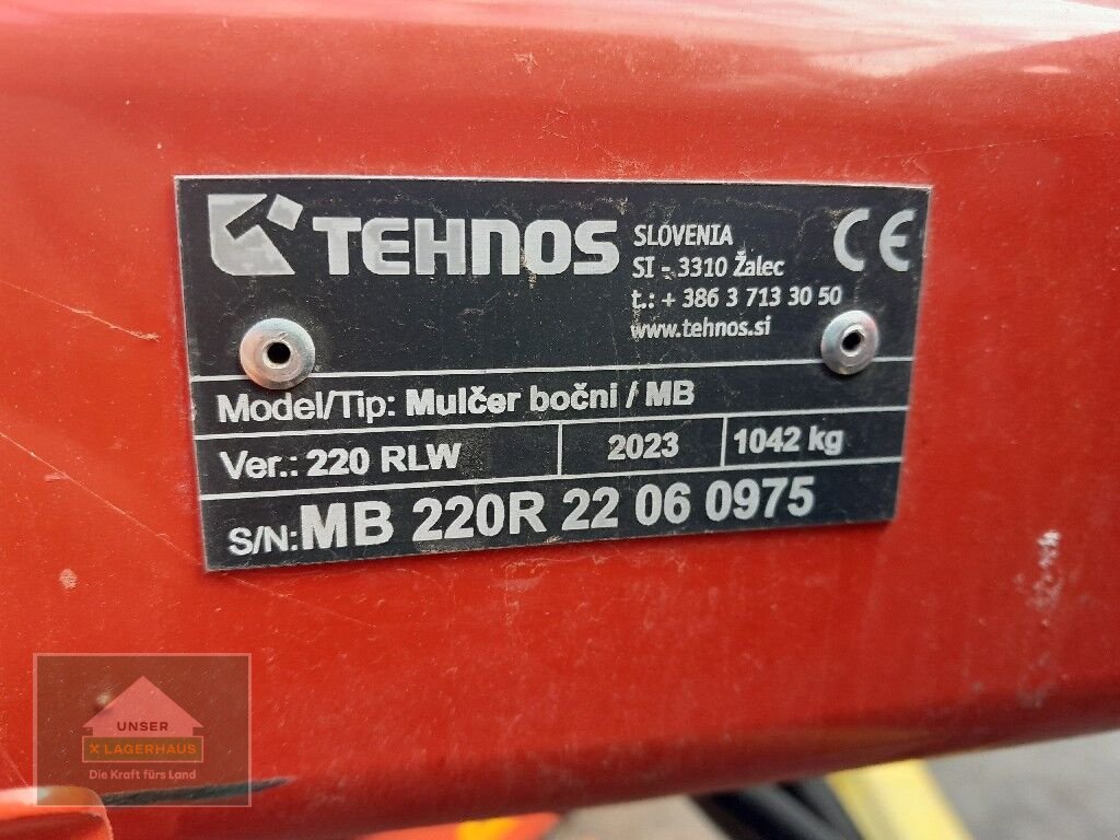 Mulchgerät & Häckselgerät des Typs Tehnos MB 220 R Profi, Gebrauchtmaschine in Lambach (Bild 2)