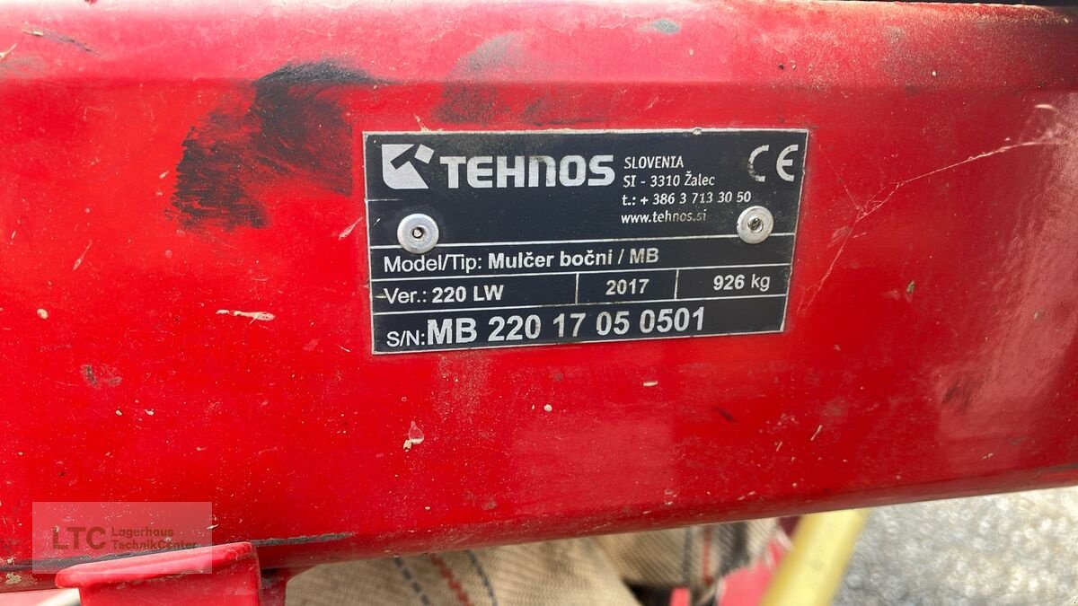 Mulchgerät & Häckselgerät tip Tehnos MB 220LW, Gebrauchtmaschine in Großpetersdorf (Poză 10)