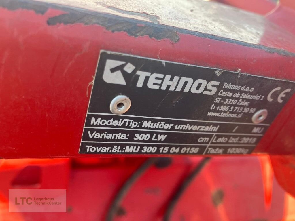 Mulchgerät & Häckselgerät tip Tehnos MU 300 LW, Gebrauchtmaschine in Redlham (Poză 10)