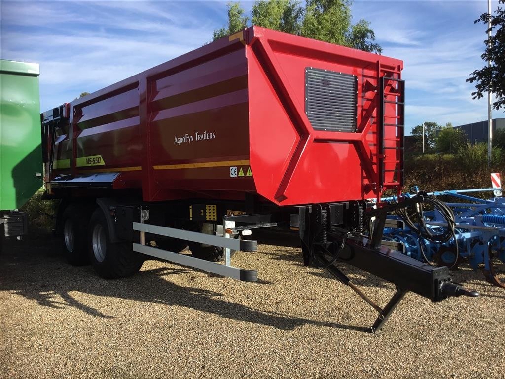 Muldenkipper van het type AS Trailers 18 tons bagtipvogn med fransk bagsmæk, Gebrauchtmaschine in Bredsten (Foto 3)