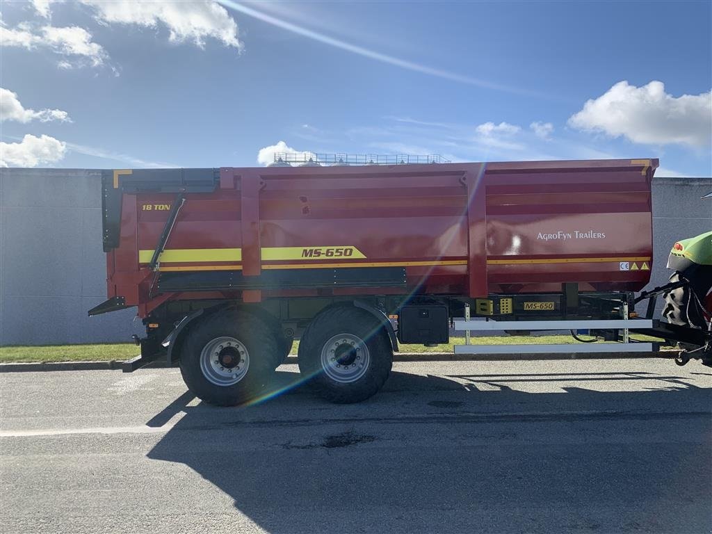 Muldenkipper tipa AS Trailers 18 tons bagtipvogn, Gebrauchtmaschine u Ringe (Slika 2)