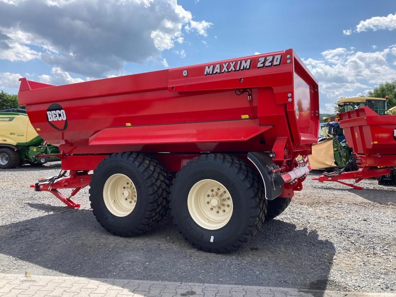 Muldenkipper del tipo BECO Maxxim 220 HP, Neumaschine In Neuhof - Dorfborn (Immagine 3)