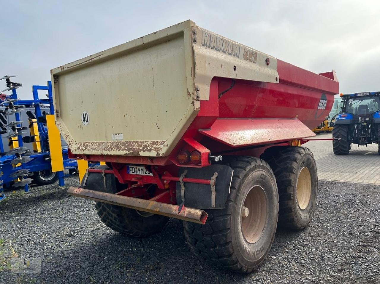 Muldenkipper typu BECO Maxxim 220, Gebrauchtmaschine v Neuhof - Dorfborn (Obrázek 3)