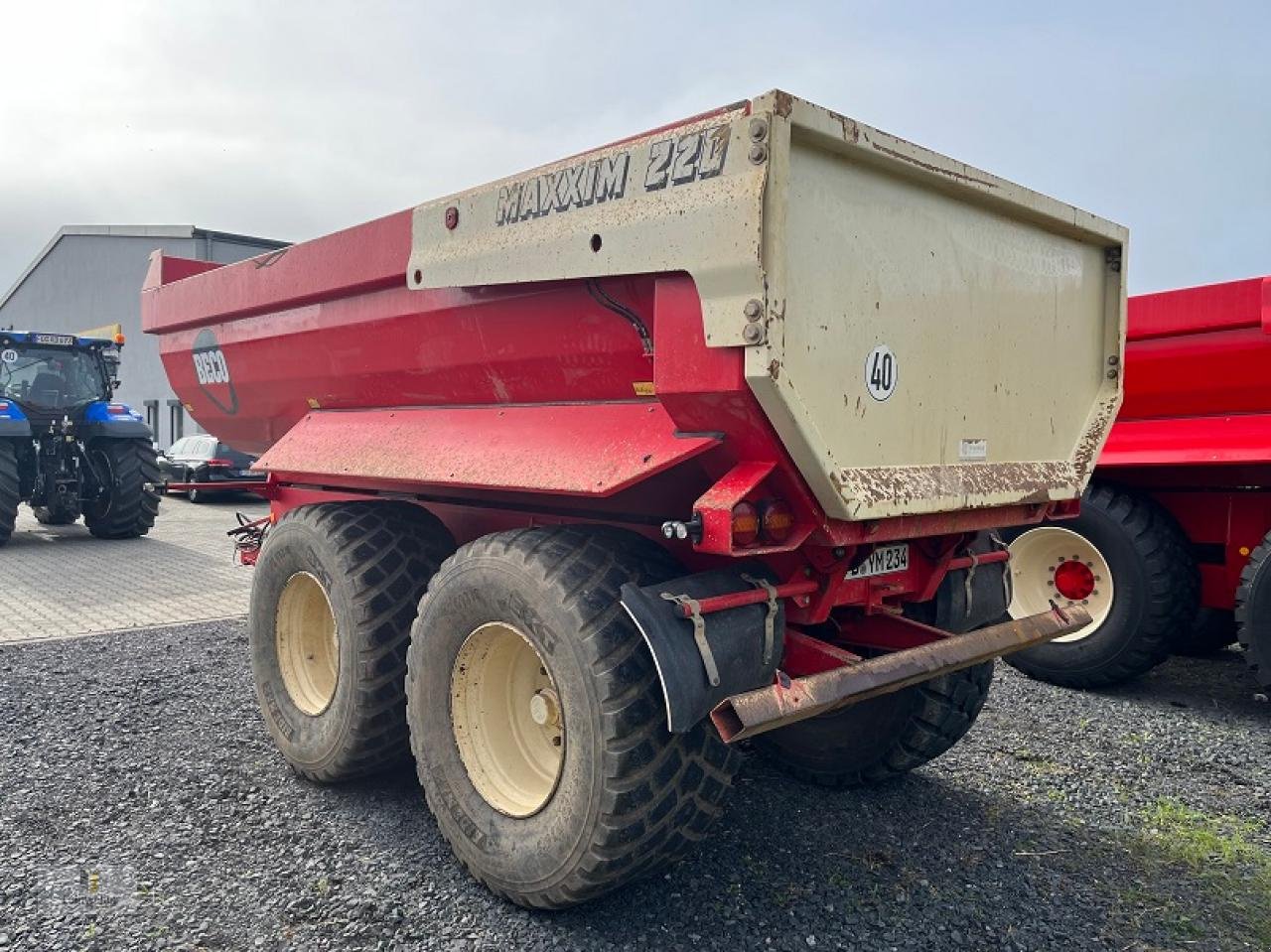 Muldenkipper typu BECO Maxxim 220, Gebrauchtmaschine v Neuhof - Dorfborn (Obrázok 4)