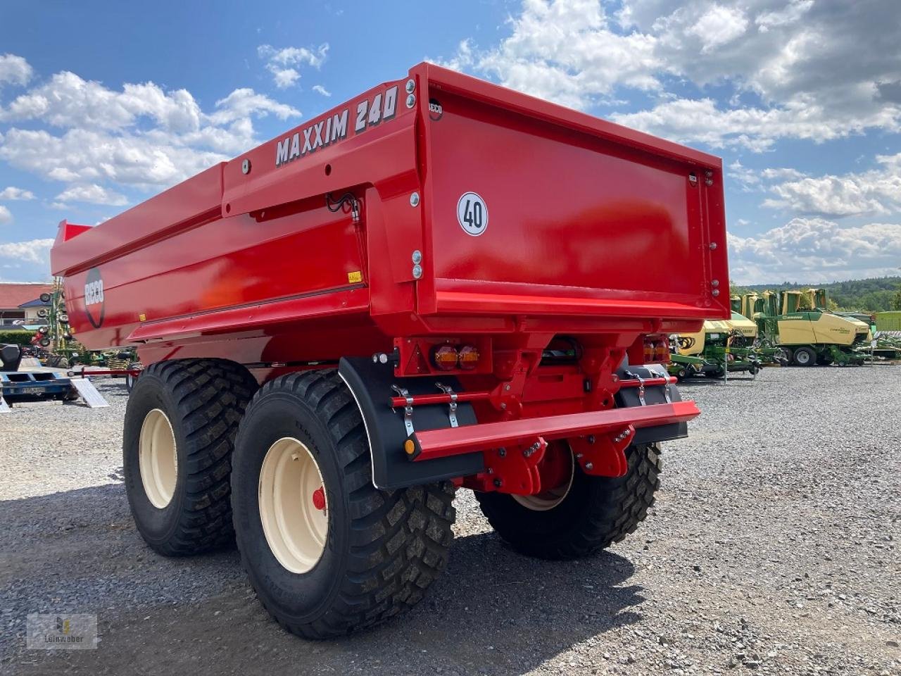 Muldenkipper del tipo BECO Maxxim 240XL, Neumaschine en Neuhof - Dorfborn (Imagen 3)