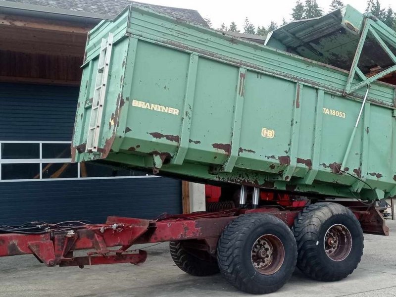 Muldenkipper des Typs Brantner TA 18053 Silage Profi, Gebrauchtmaschine in Villach/Zauchen (Bild 1)