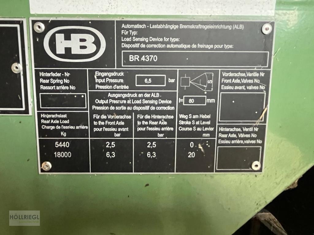 Muldenkipper del tipo Brantner TA 23065, Gebrauchtmaschine In Hohenburg (Immagine 5)