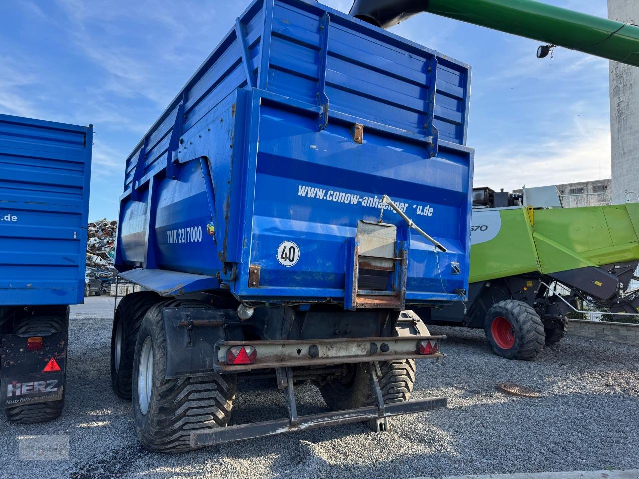 Muldenkipper van het type Conow TMK 22/700, Gebrauchtmaschine in Prenzlau (Foto 4)