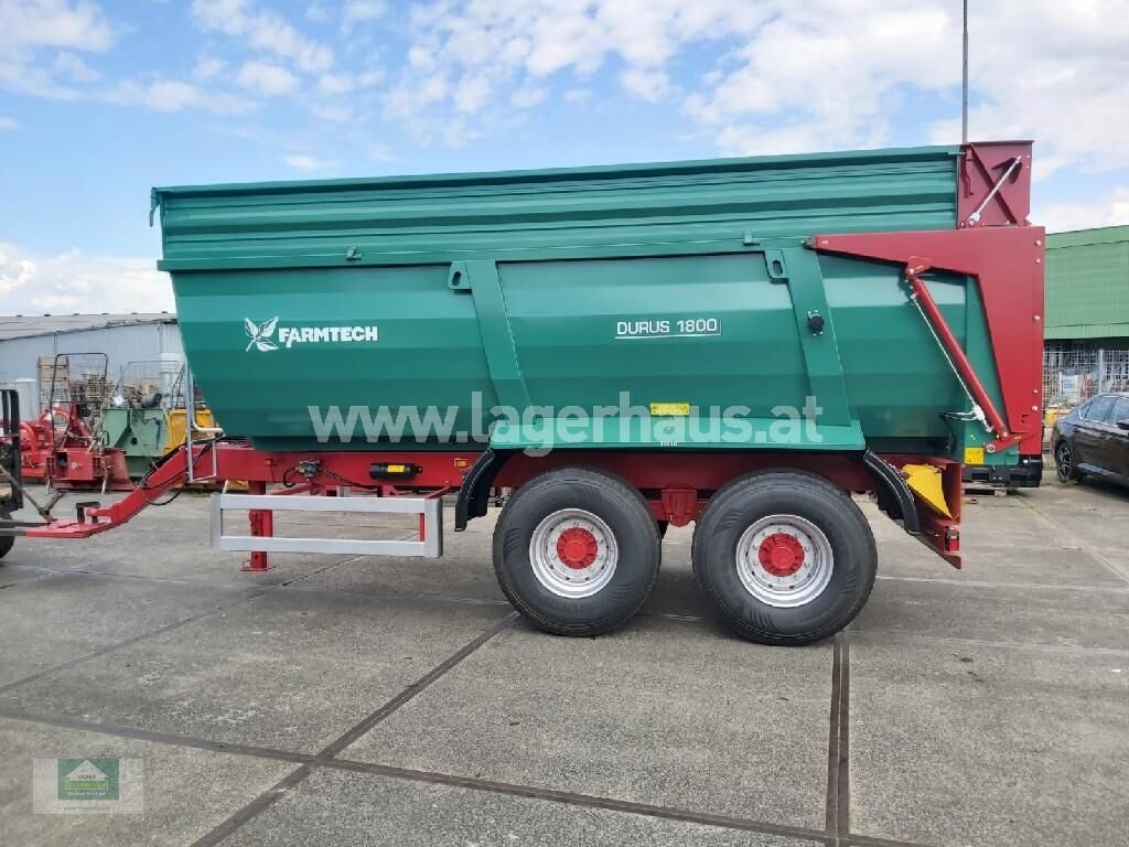 Muldenkipper del tipo Farmtech DURUS 1800, Neumaschine en Klagenfurt (Imagen 1)