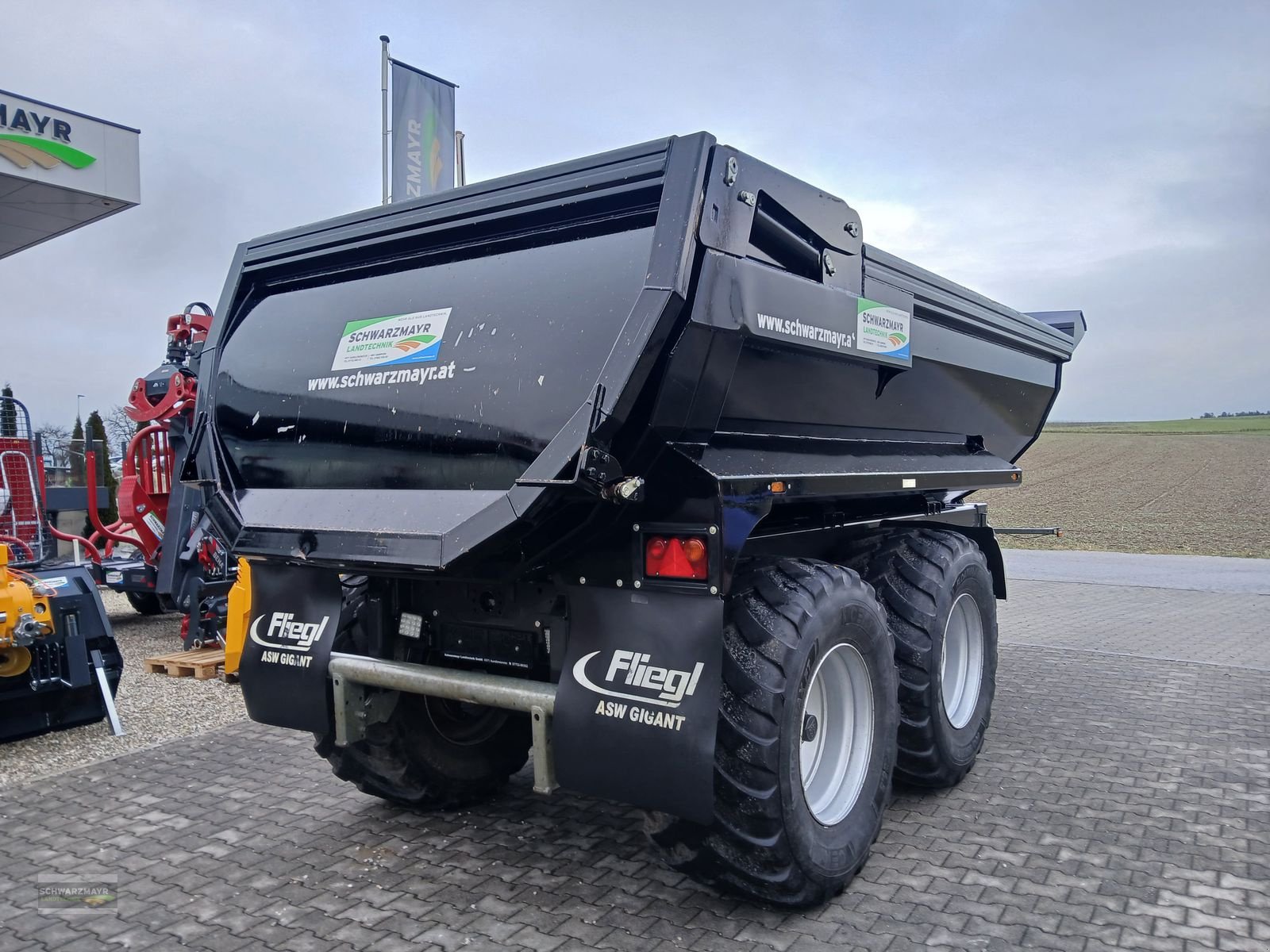 Muldenkipper del tipo Fliegl Stone-Master 252 Pro, Gebrauchtmaschine In Aurolzmünster (Immagine 10)