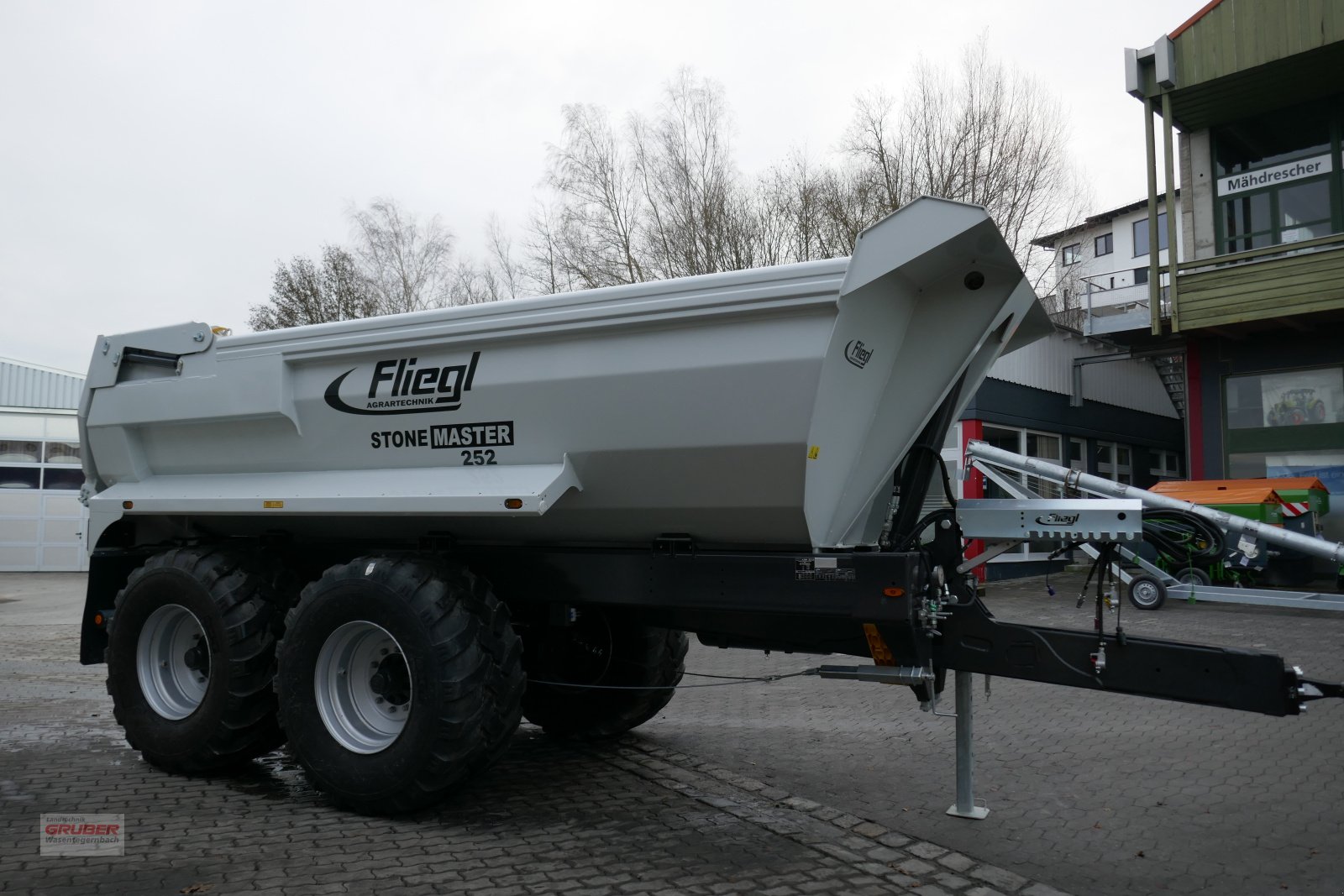 Muldenkipper van het type Fliegl Stone Master 252 Profi, Gebrauchtmaschine in Dorfen (Foto 4)