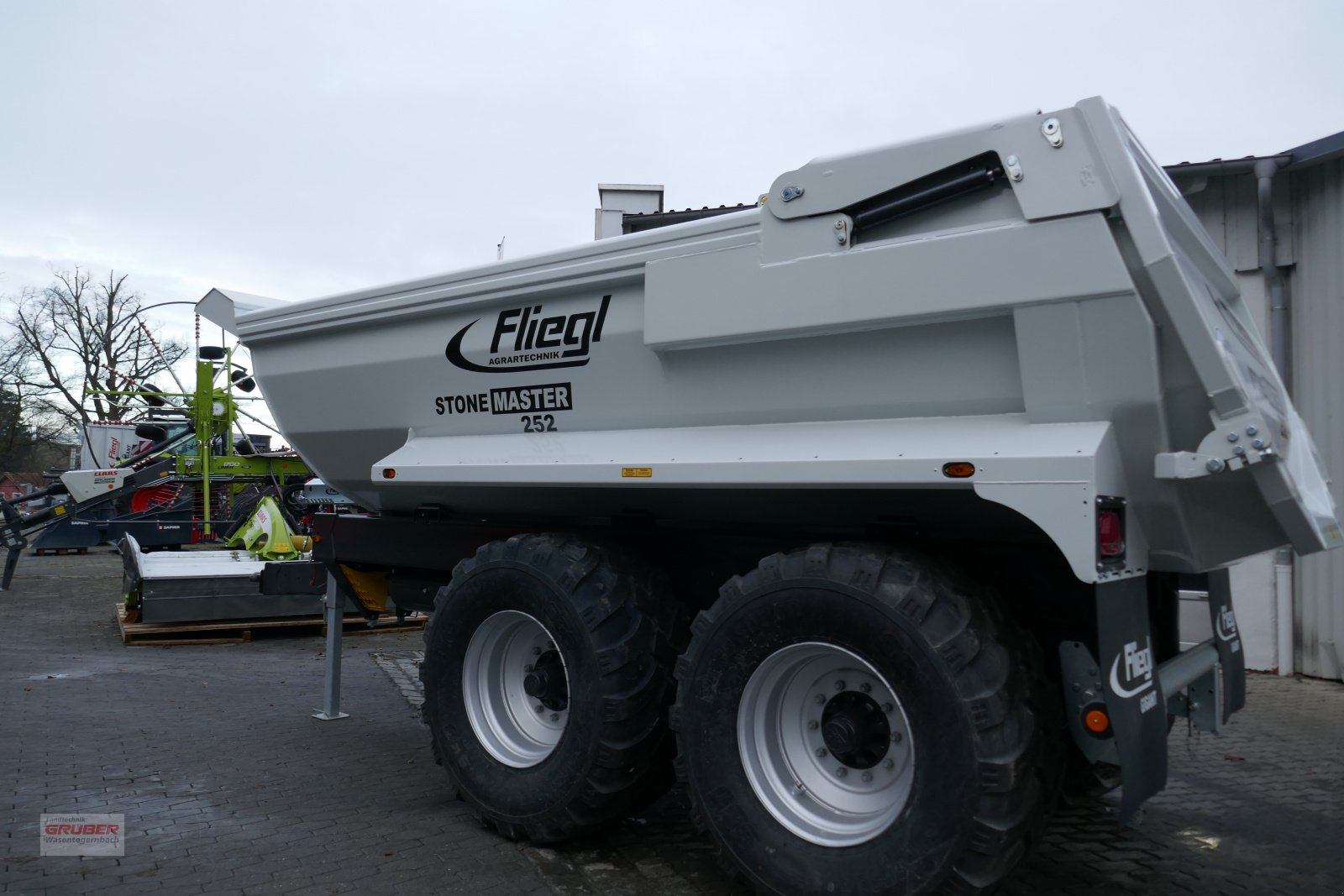 Muldenkipper van het type Fliegl Stone Master 252 Profi, Gebrauchtmaschine in Dorfen (Foto 10)