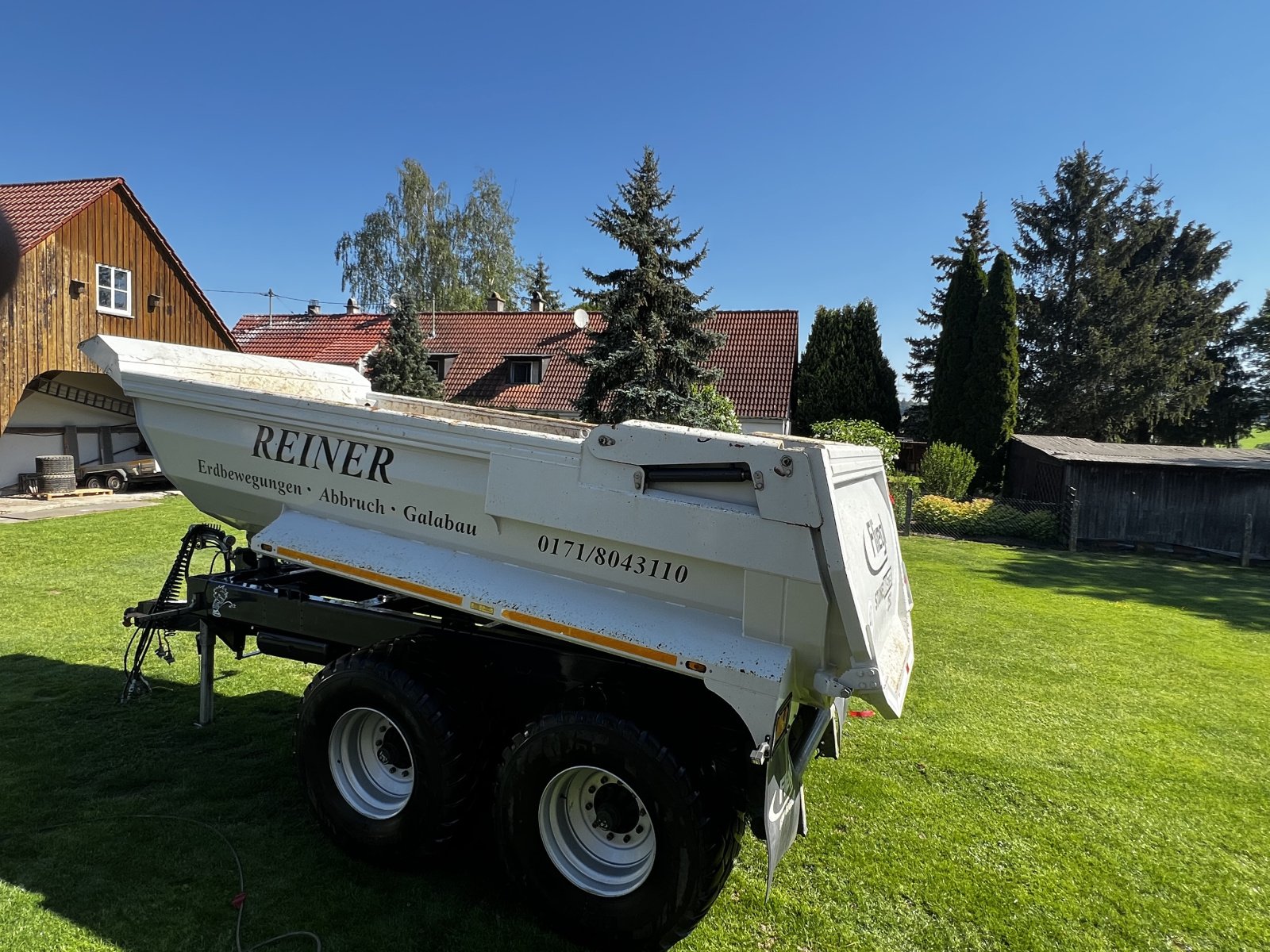 Muldenkipper of the type Fliegl Stone Master 252 Profi, Gebrauchtmaschine in Laugna  (Picture 2)