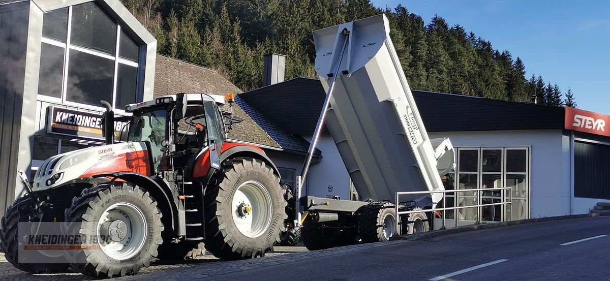 Muldenkipper Türe ait Fliegl Stonemaster 252, Neumaschine içinde Altenfelden (resim 3)