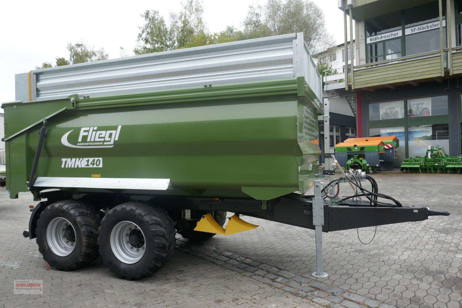 Muldenkipper Türe ait Fliegl Tandem-Muldenkipper TMK 140 FOX -> Lagermaschine zum Sonderpreis!, Neumaschine içinde Dorfen (resim 3)