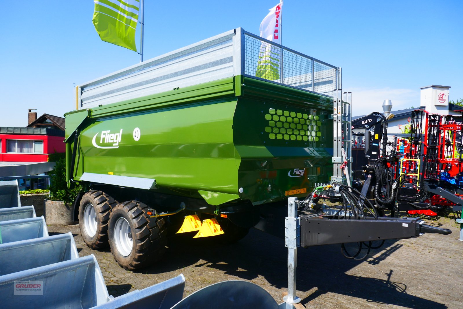 Muldenkipper of the type Fliegl TMK 140 FOX - sofort verfügbar!, Gebrauchtmaschine in Dorfen (Picture 5)