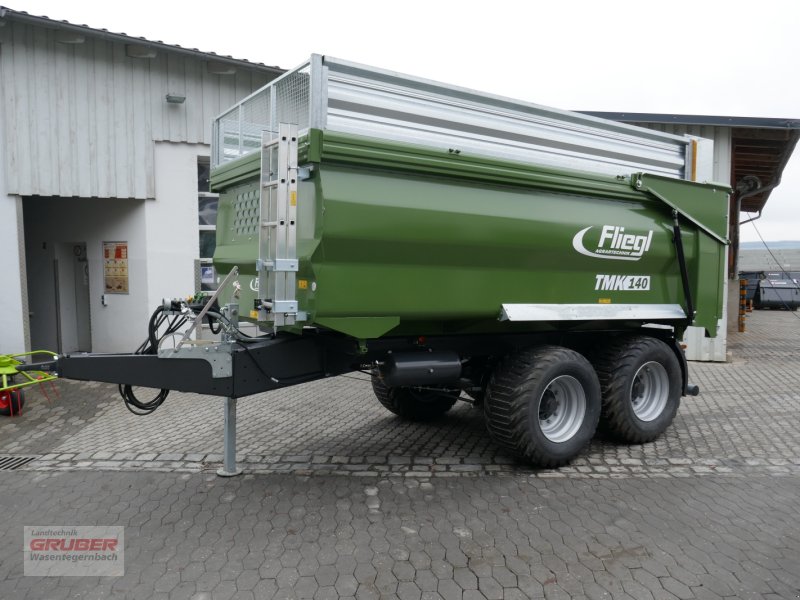 Muldenkipper del tipo Fliegl TMK 140 FOX, Neumaschine In Dorfen (Immagine 1)