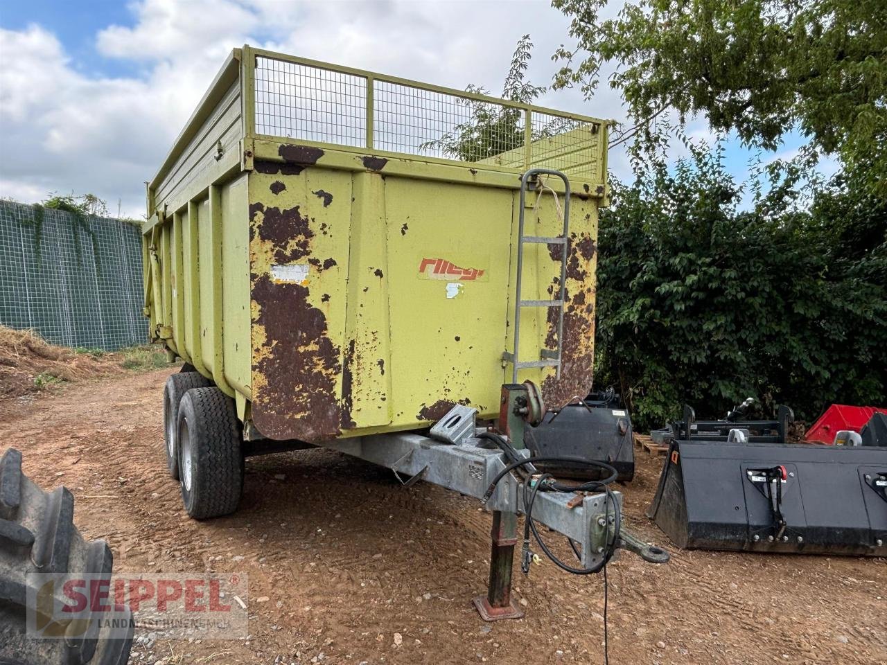 Muldenkipper des Typs Fliegl TMK 140, Gebrauchtmaschine in Groß-Umstadt (Bild 6)