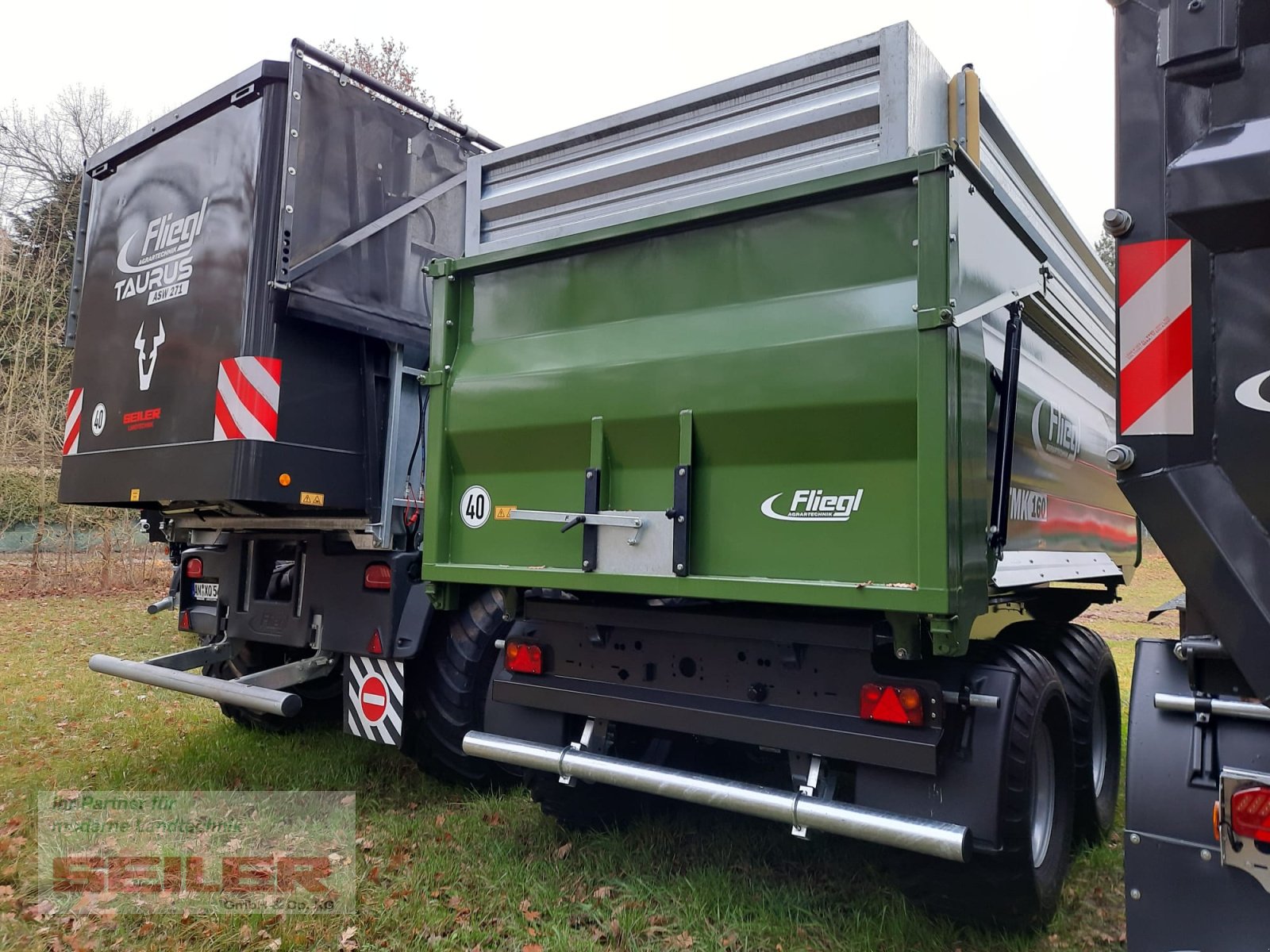 Muldenkipper типа Fliegl TMK 160 FOX 25 m², Neumaschine в Ansbach (Фотография 3)