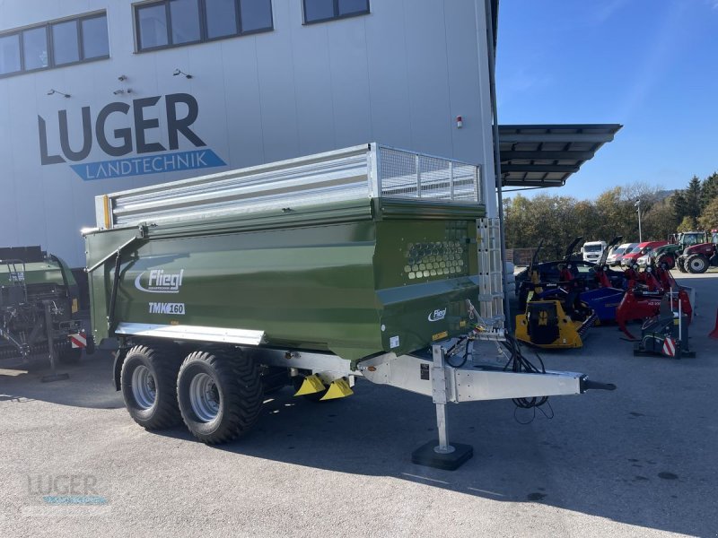 Muldenkipper des Typs Fliegl TMK 160 FOX, Neumaschine in Niederkappel