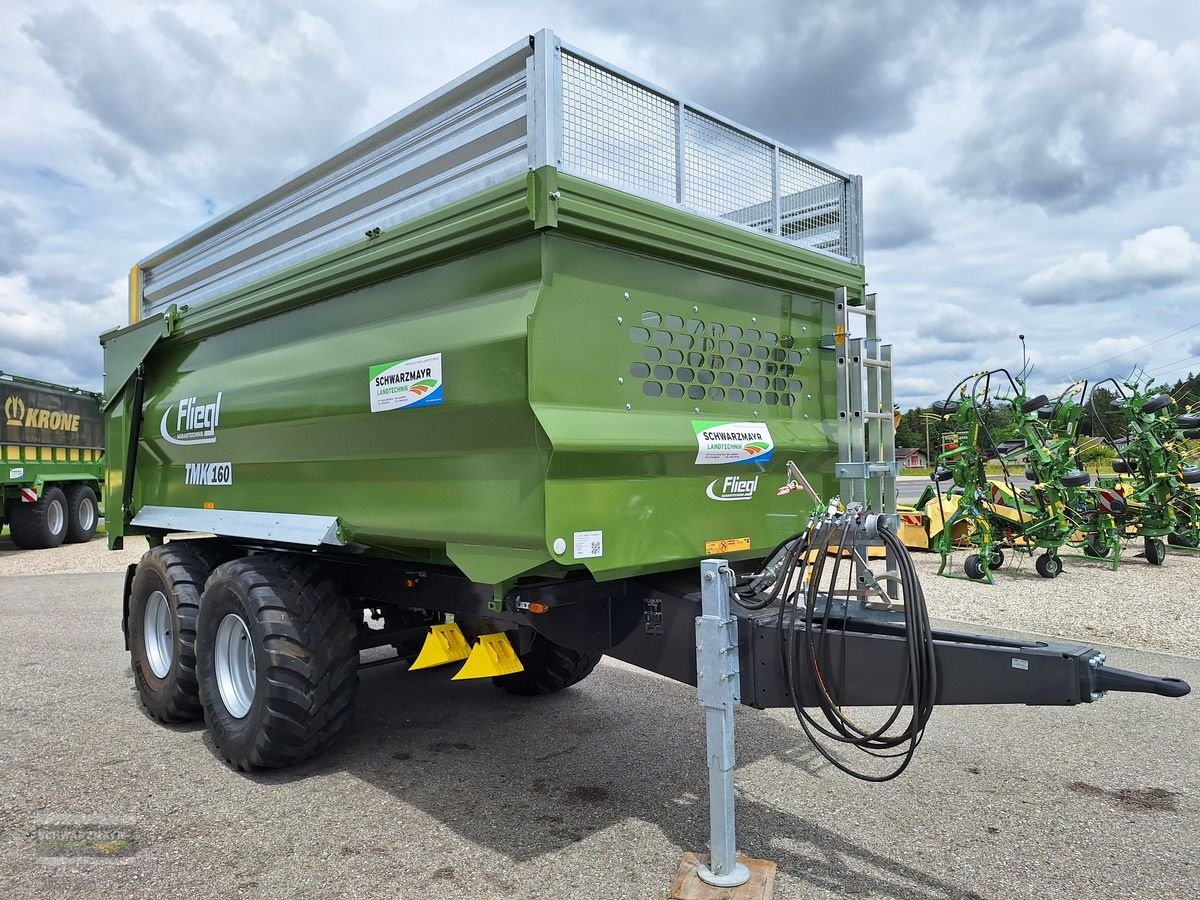 Muldenkipper van het type Fliegl TMK 160 Fox, Neumaschine in Gampern (Foto 3)