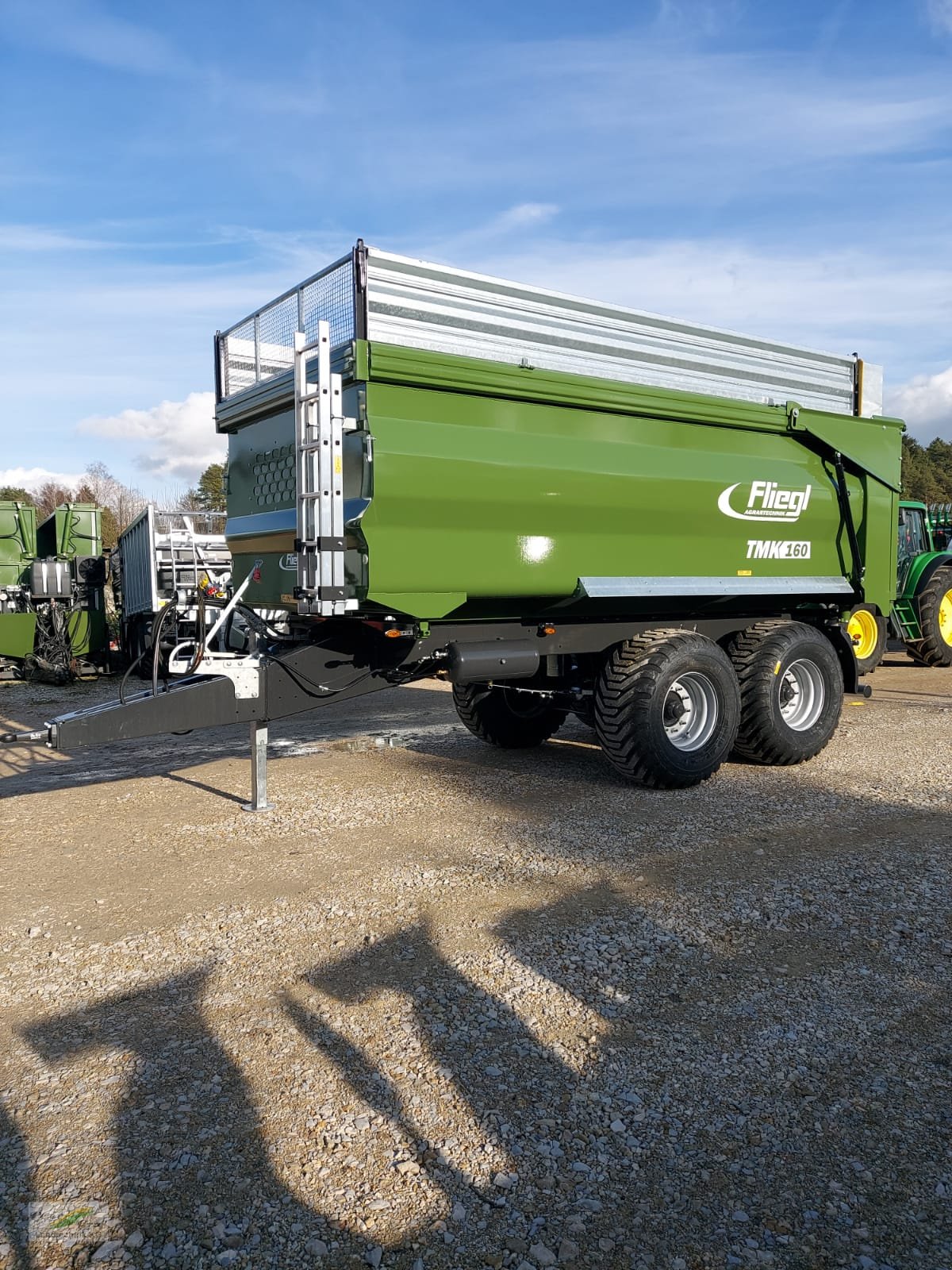 Muldenkipper tip Fliegl TMK 160, Neumaschine in Pegnitz-Bronn (Poză 1)