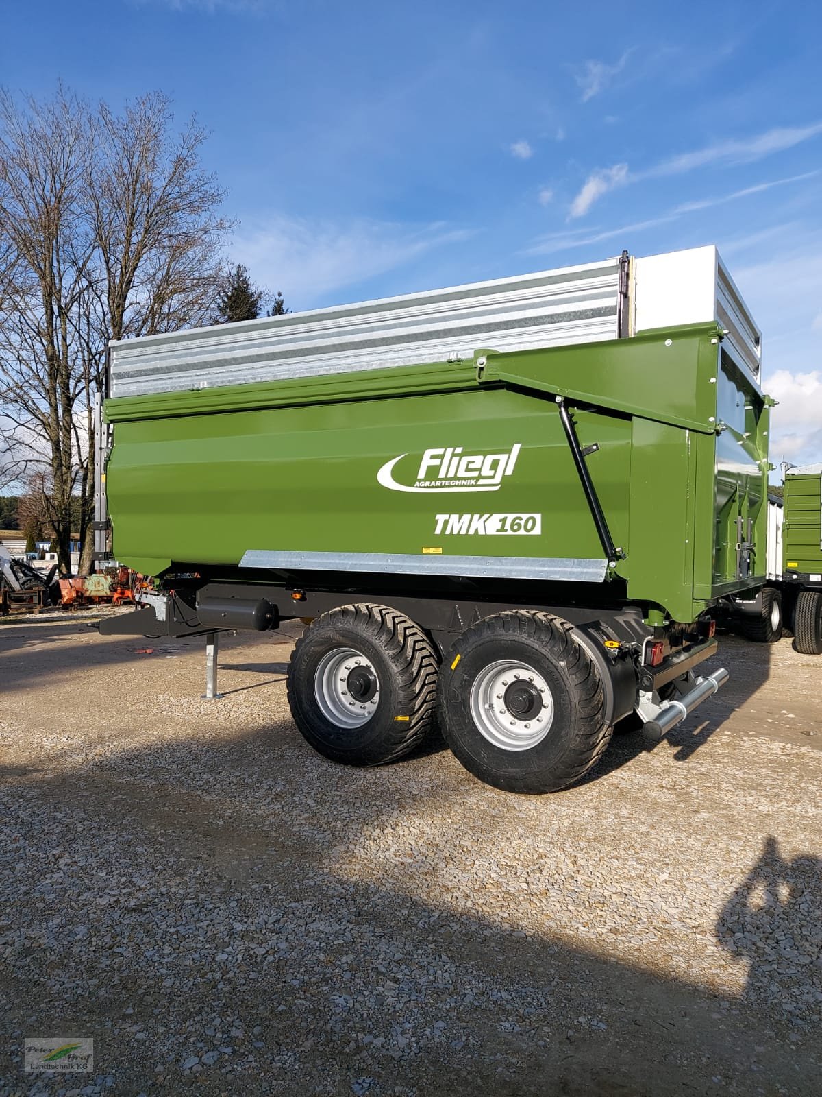 Muldenkipper van het type Fliegl TMK 160, Neumaschine in Pegnitz-Bronn (Foto 2)