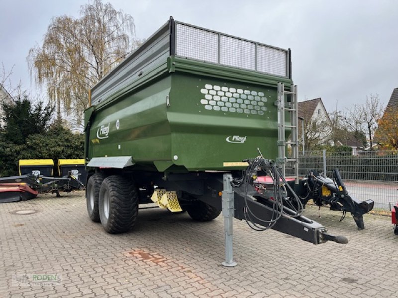 Muldenkipper van het type Fliegl TMK 160, Gebrauchtmaschine in Lensahn