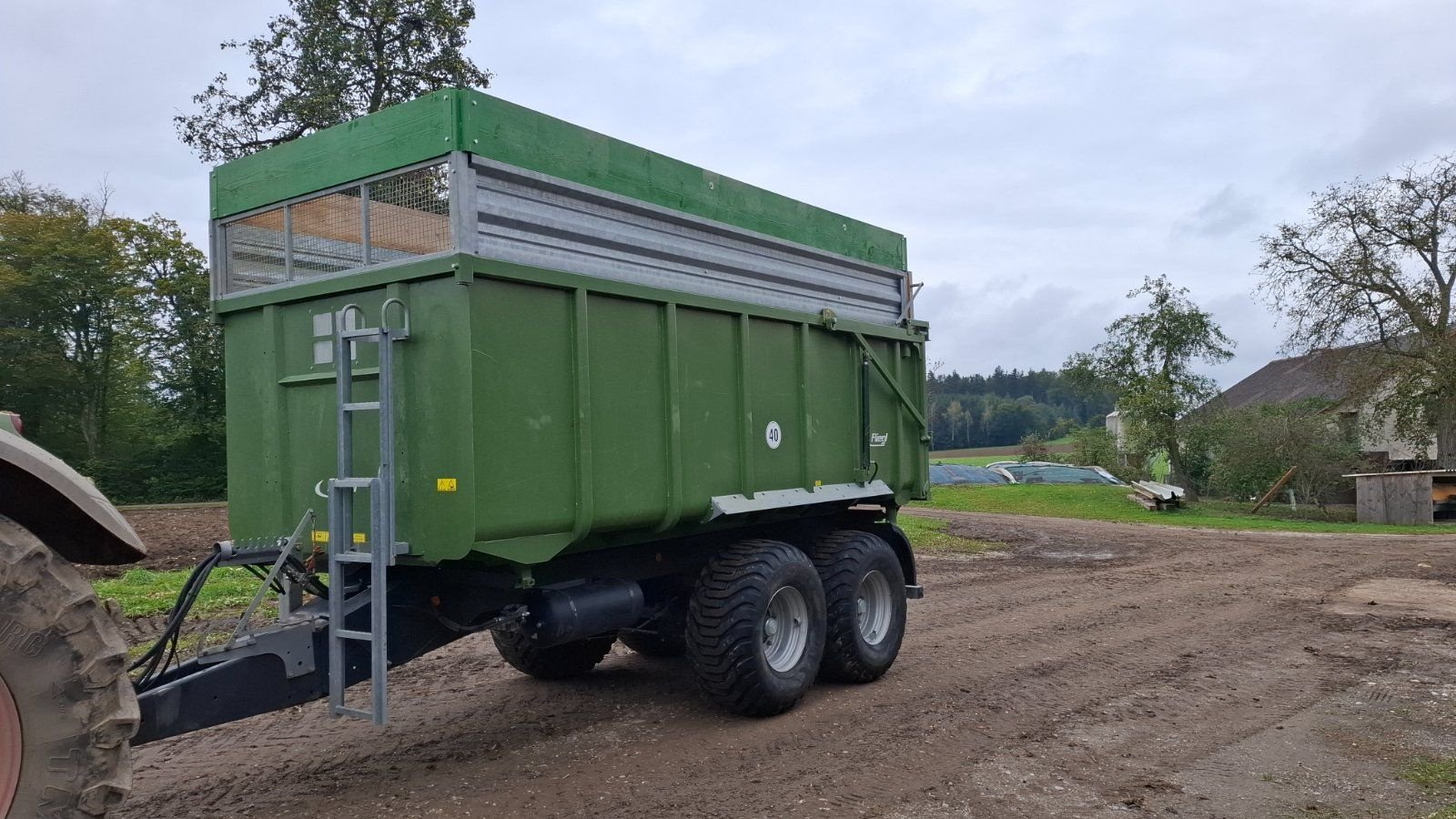 Muldenkipper a típus Fliegl TMK 160, Gebrauchtmaschine ekkor: Haigermoos (Kép 1)