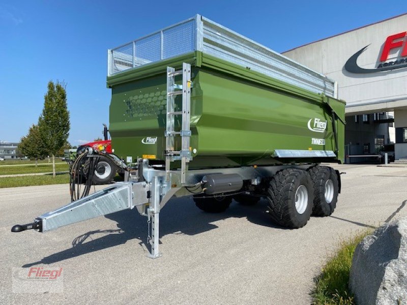 Muldenkipper van het type Fliegl TMK 256 Fox, Neumaschine in Mühldorf (Foto 1)