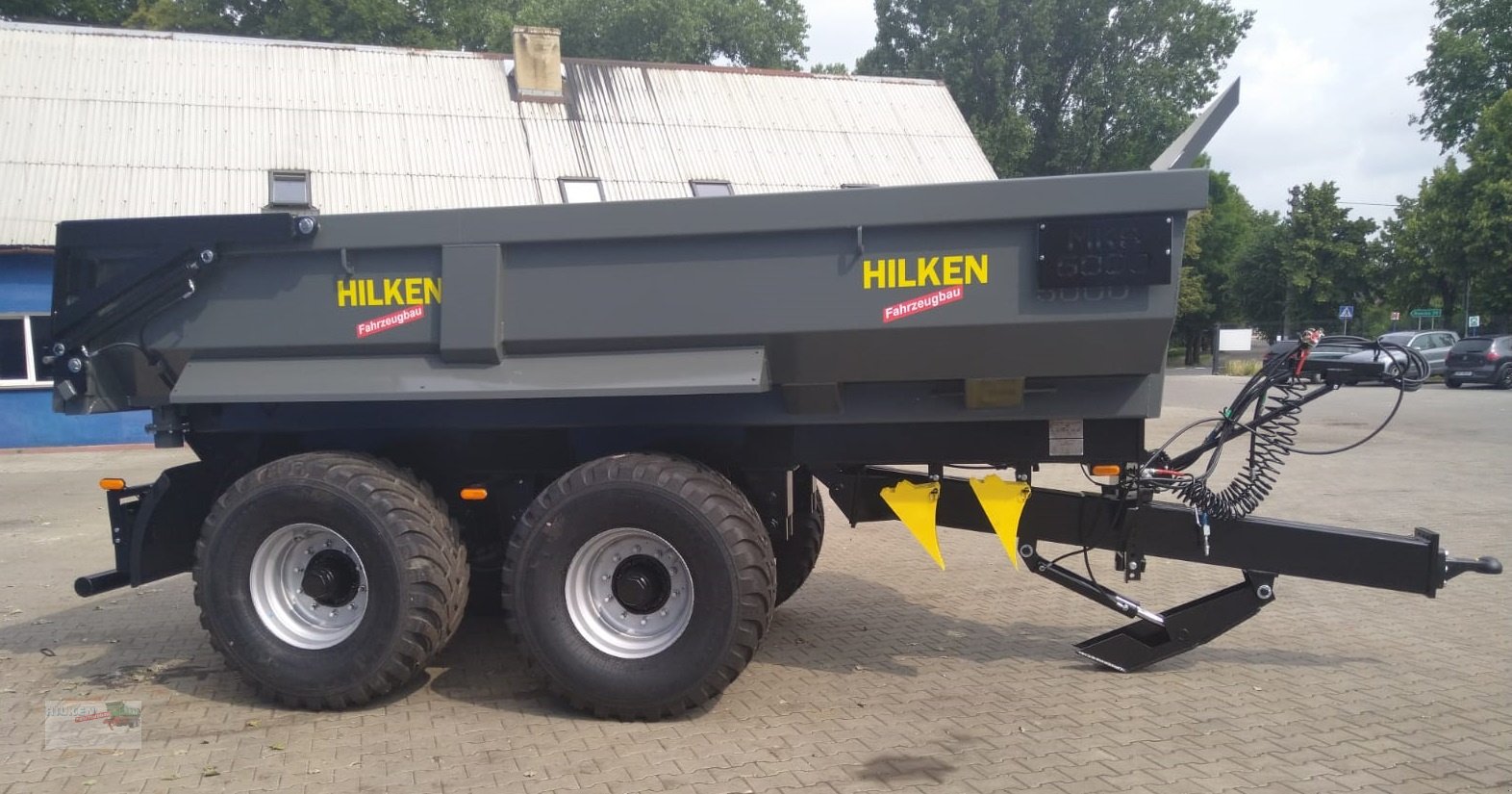 Muldenkipper tip Hilken Muldenkipper, Tandem, SK5000, Bereifung 560/60R22.5, HARDOX 500, Neumaschine in Vorwerk (Poză 7)