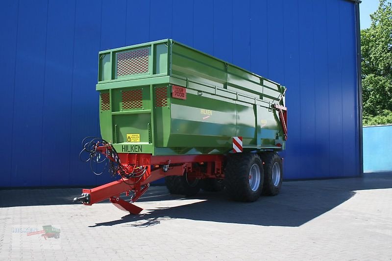 Muldenkipper of the type Hilken Tandem Muldenkipper- MKR7000, Bereifung 710/50R30,5 ,Lenkachse, Aufsatz 800mm, Neumaschine in Vorwerk (Picture 1)