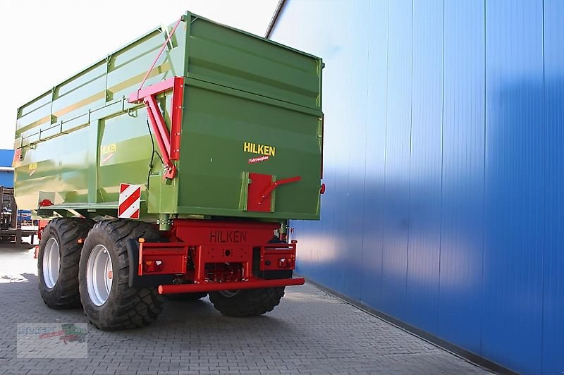 Muldenkipper Türe ait Hilken Tandem Muldenkipper- MKR7000, Bereifung 710/50R30,5 ,Lenkachse, Aufsatz 800mm, Neumaschine içinde Vorwerk (resim 5)