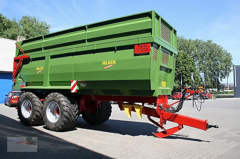 Muldenkipper of the type Hilken Tandem Muldenkipper- MKR7000, Bereifung 710/50R30,5 ,Lenkachse, Aufsatz 800mm, Neumaschine in Vorwerk (Picture 11)