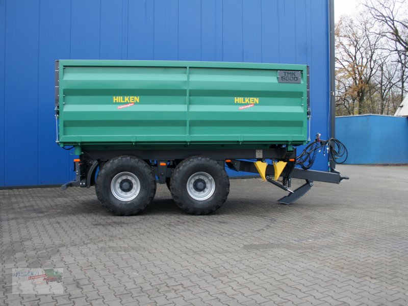 Muldenkipper от тип Hilken Tandem-Muldenkipper, TMK5000, hydr. Seitenklappe, Ber. 560/60R22,5, Neumaschine в Vorwerk (Снимка 1)