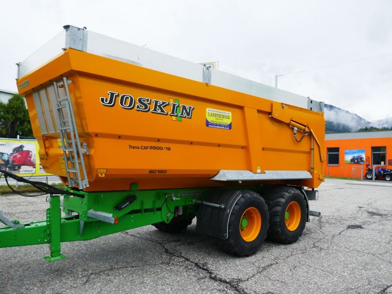 Muldenkipper typu Joskin Trans-Cap 5500/18, Gebrauchtmaschine w Villach