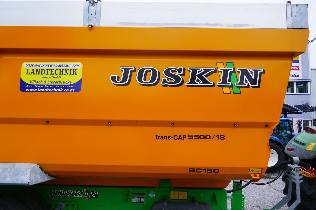 Muldenkipper typu Joskin Trans-Cap 5500/18, Gebrauchtmaschine w Villach (Zdjęcie 4)