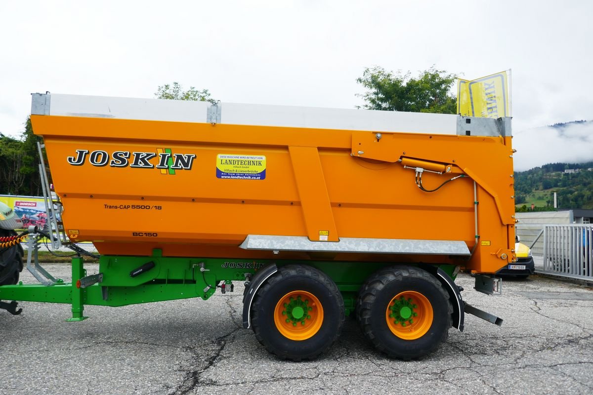 Muldenkipper typu Joskin Trans-Cap 5500/18, Gebrauchtmaschine w Villach (Zdjęcie 13)