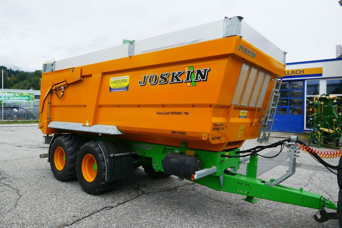 Muldenkipper typu Joskin Trans-Cap 5500/18, Gebrauchtmaschine w Villach (Zdjęcie 5)