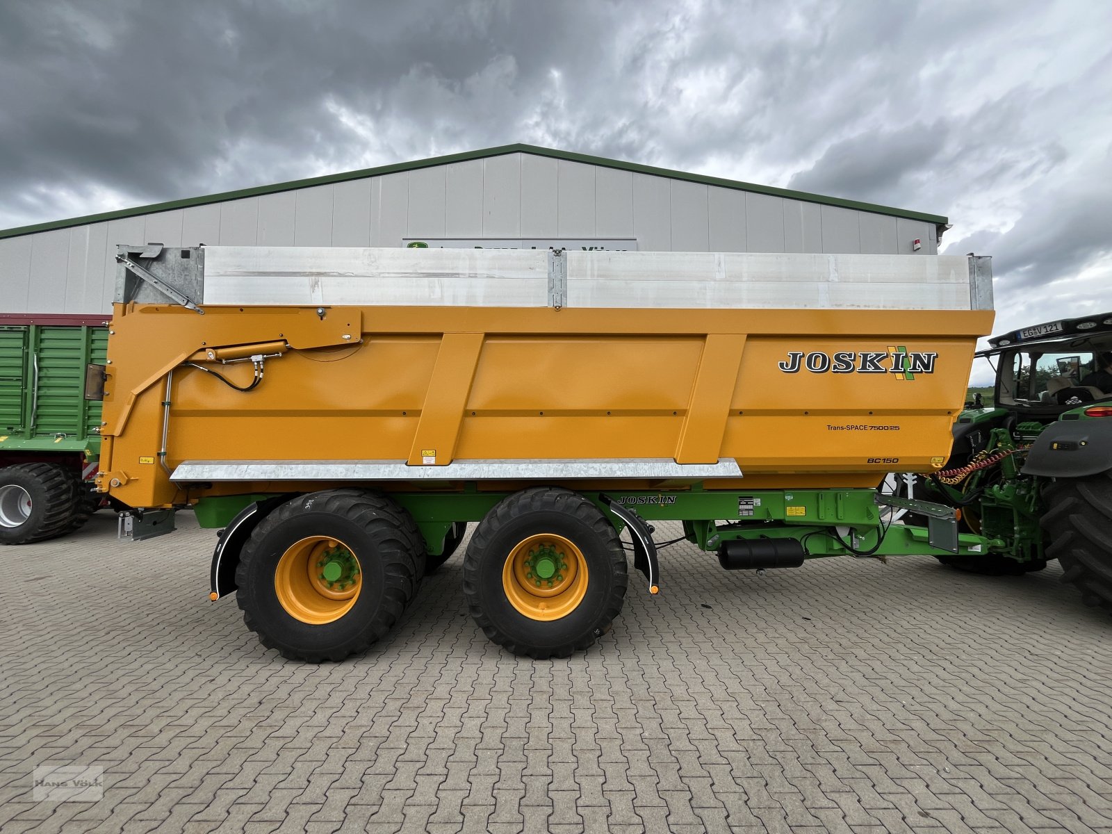 Muldenkipper del tipo Joskin Trans-Space 7500, Neumaschine en Eggenfelden (Imagen 9)