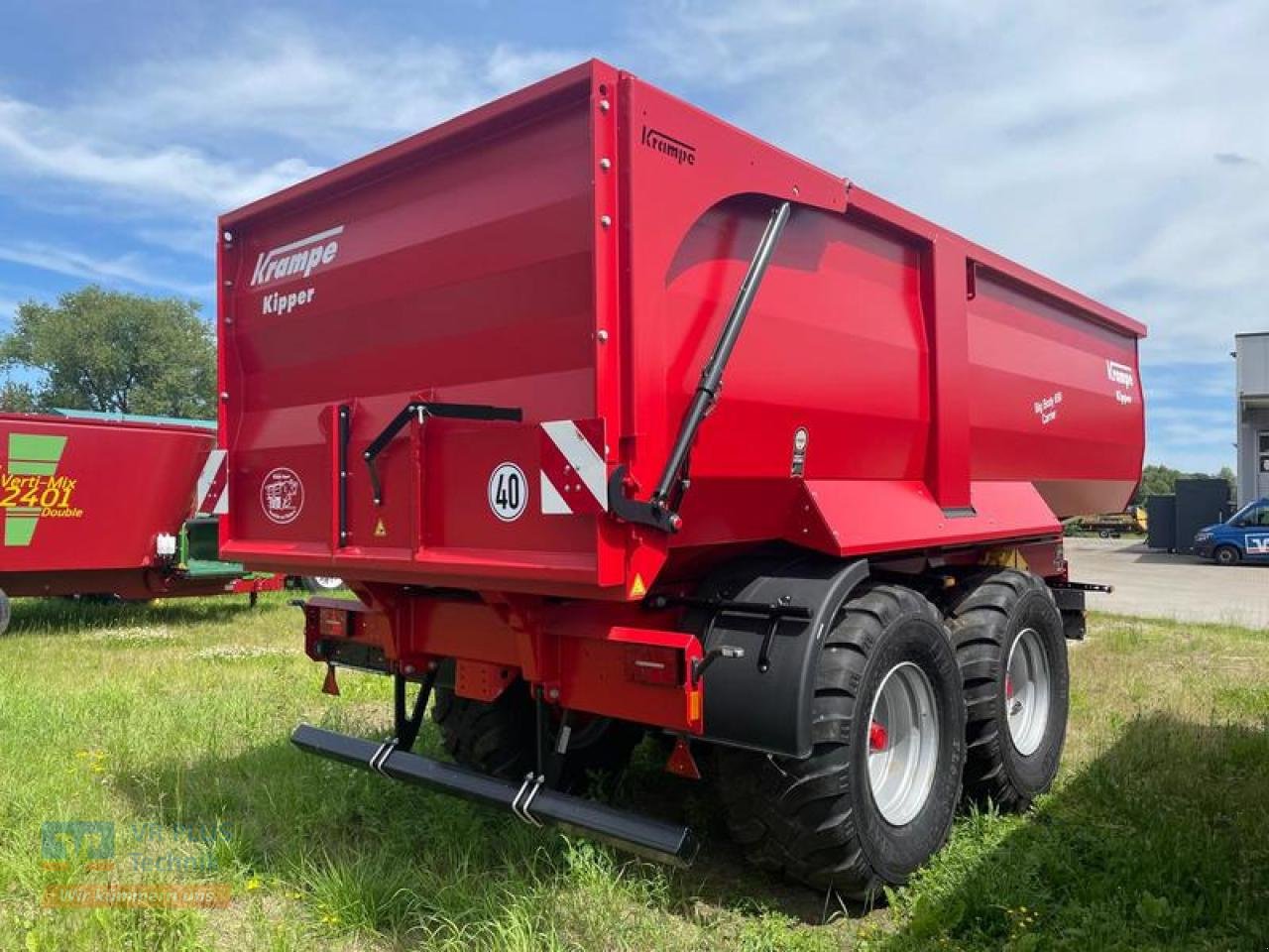 Muldenkipper typu Krampe BB 650 CARRIER, Neumaschine v Osterburg (Obrázek 3)