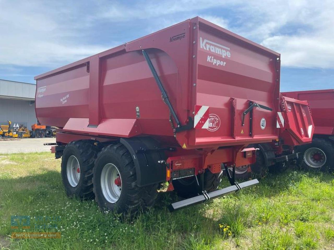 Muldenkipper typu Krampe BB 650 CARRIER, Neumaschine v Osterburg (Obrázek 4)