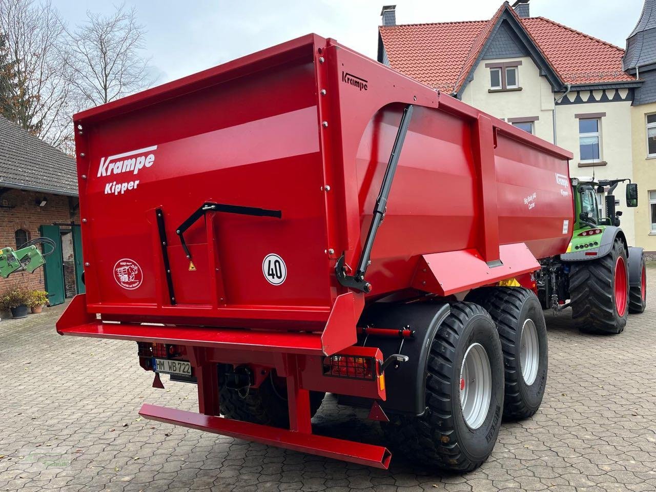 Muldenkipper del tipo Krampe Big Body 640 Carrier, Gebrauchtmaschine en Coppenbruegge (Imagen 3)